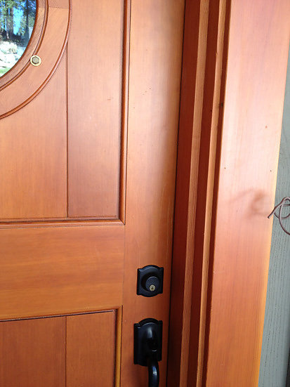 exterior door