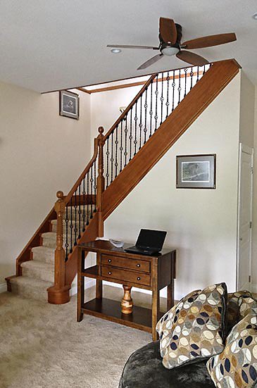 curved stair process