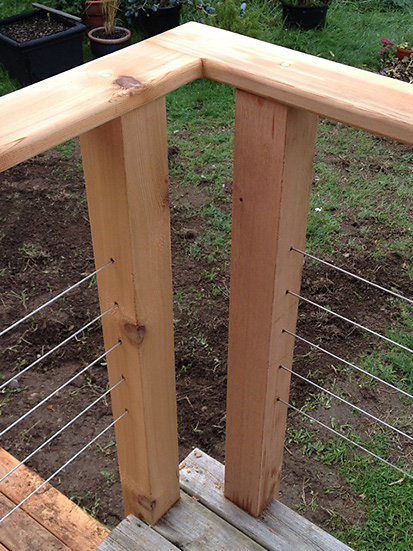 deck and railing