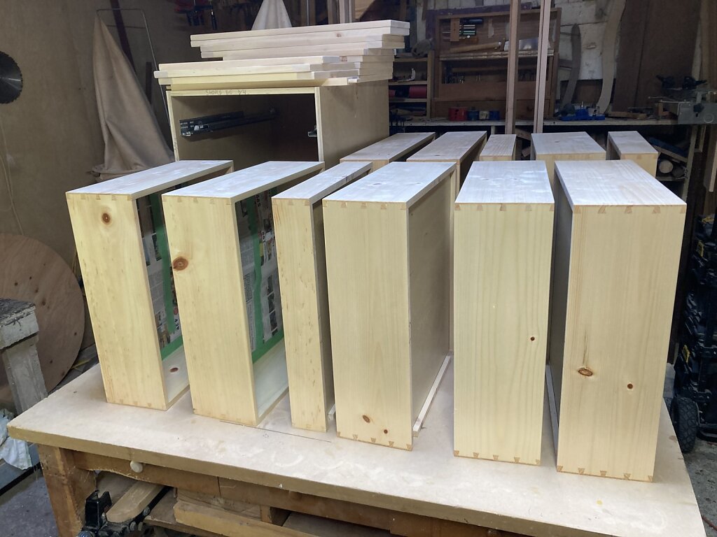 Dovetailed Drawers